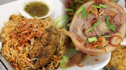 ข้าวหมกกาแฟ “ยูซุป”...ถนนกิ่งแก้ว