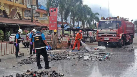 แจ้ง 3 ข้อหาหนัก 'อับดุลกอเดร์' ผู้ต้องหา เผาห้างลีมาร์ท ตรัง