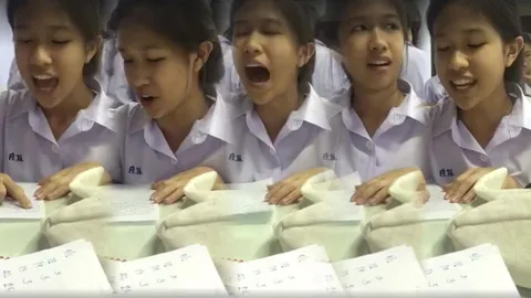 ลีลาฮากระจาย! เปิดเบื้องหลัง ม.4 ศึกษานารีท่องอังกฤษฟุตฟิตอินเนอร์แรง