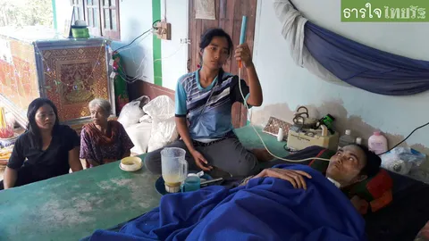 สุดเศร้าสาว18 ร่ำไห้ รับภาระไม่ไหว! หลังพ่อตาย-แม่ป่วยอัมพฤกษ์ วอนช่วย