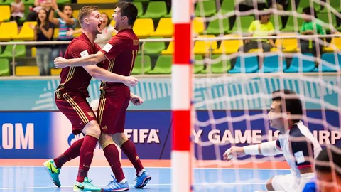 รัสเซีย เบียดชนะไทย 6-4 เปิดสนามฟุตซอลชิงแชมป์โลก