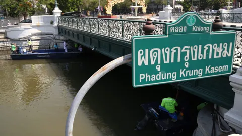 รบ. เผย ปชช.แห่ใช้เรือคลองผดุงฯ นายกฯ ขอเร่งแก้จุดบกพร่อง 