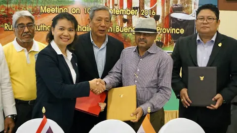 บึงกาฬทำ MOU อินเดีย ประเดิมซื้อยางแสนตัน