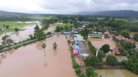 4 อำเภอในพิษณุโลกอ่วม น้ำป่าไหลท่วม บางจุดสูงถึง 7.70 เมตร