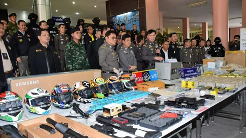 ยึดทรัพย์-210ล้าน เครือข่ายยานรกจัดปาร์ตี้-เผยแตกจากแก๊งโอรส