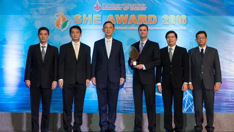 เชฟรอนรับรางวัลฐานผลิตปลอดภัย บ้านปูหนุน 5 กิจการเพื่อสังคม