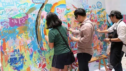 อิ่มตาอิ่มใจในเทศกาลงานศิลปะ