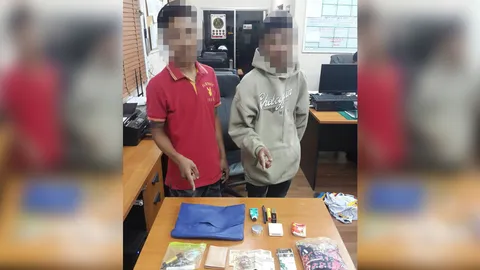 ตร.สืบฯ ทองหล่อ รวบ 2 โจ๋ วิ่งราวทรัพย์สาวฮ่องกง 