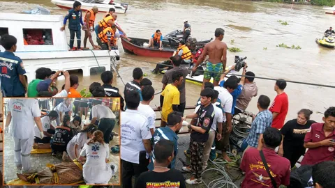 เรือล่ม 13 ศพ