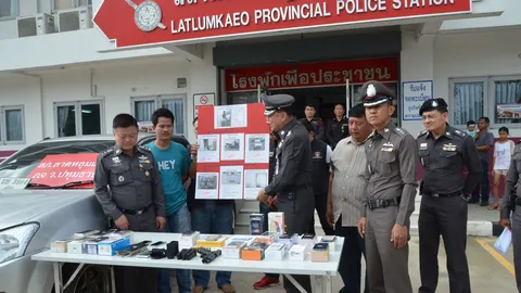 รวบหนุ่มใหญ่ตระเวนชิงทรัพย์ 4 จังหวัด ก่อคดีโชกโชน มีหมายจับติดตัว