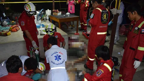 หนุ่มหึงโหด กราดยิงเพื่อนกลางซุ้มไก่ชนย่านบางแสน ดับ 2 เจ็บ 1