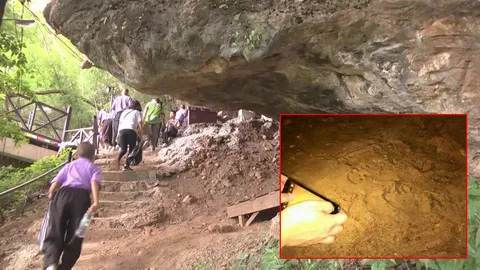 อึ้งรอยเท้าประหลาดเชื่อผีกองกอย