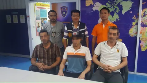 ตร.สตม. จับต่างด้าว ย่านลาดพร้าว80 ได้ผู้ต้องหาชาวซีเรีย 3 ราย 