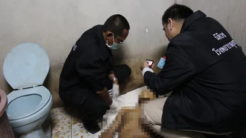 หนุ่มประชดรัก ง้อเมียไม่สำเร็จ ผูกคอดับคาห้องน้ำบ้านเช่า