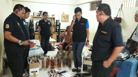 ผลิตเหล้าปลอมตามออเดอร์ กองปราบบุกโกดังสงขลา รวบมาเลย์มือผสม