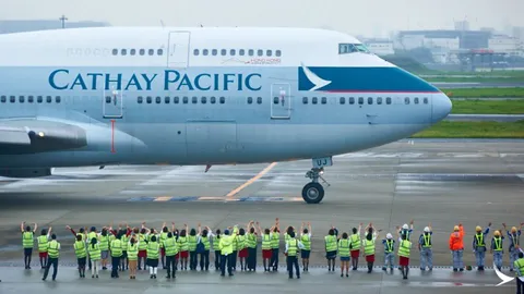 อำลา 'โบอิ้ง 747' คาเธ่ย์แปซิฟิค บินเที่ยวสุดท้ายฮ่องกง-ฮาเนดะ