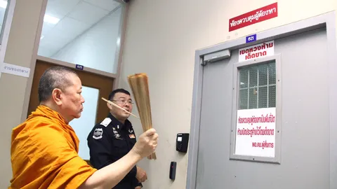 สถาปนาดีเอสไอครบรอบ 14 ปี นิมนต์ เจ้าคุณธงชัย ประพรมน้ำมนต์