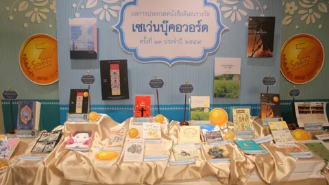 'องคมนตรี'มอบโล่พระราชทาน รางวัลหนังสือดีเด่น'เซเว่นบุ๊คอวอร์ด'