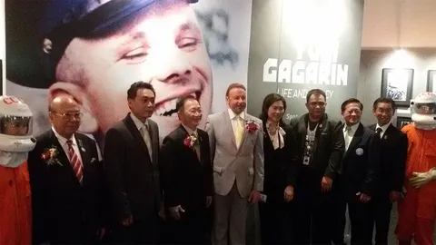 GISTDA ศรีราชา เปิดนิทรรศการ นักบินอวกาศคนแรกของโลก