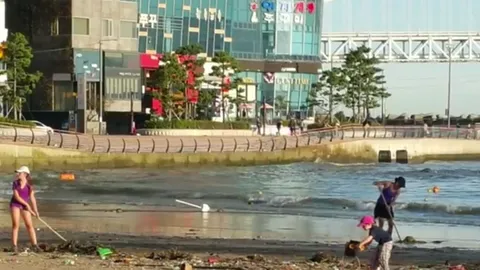 ฟ้าหลังฝน! ปูซาน เร่งทำความสะอาด รับเทศกาลหนัง หลังไต้ฝุ่นชบาถล่มยับ