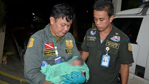 แม่ใจแตก โยนลูกทิ้ง แรกคลอด ดีมีคนช่วย