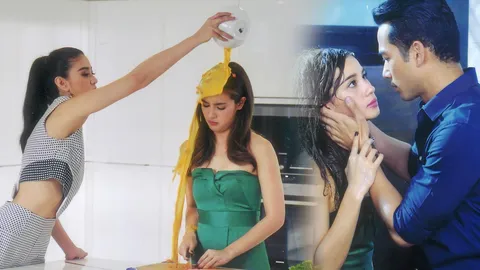 'วิว' ถูกไข่ราดหัวหมดสวย รุกหนักอ้อน 'ตุ้ย' สระผม