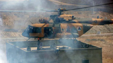 สลด! ฮ.กองทัพอัฟกันตกในภาคเหนือ ดับยกลำ 7 ศพ