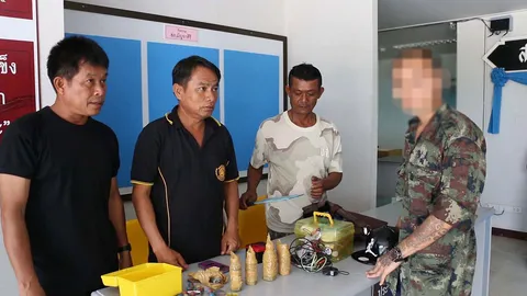 รวบทิดสึกใหม่ พกระเบิดขวด ประทัดทำเอง อ้างเตรียมไปเล่นช่วงออกพรรษา