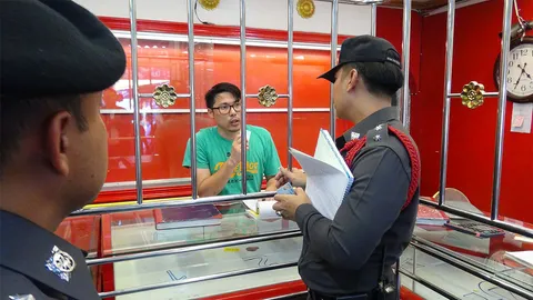 โจรอ่อนหัด ฉกทองกลางเมืองหาดใหญ่ เจ้าของร้านไหวพริบดีล็อกตัวทันควัน