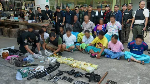 ปส.บุกทลาย! รวบเล่าต๋า เจ้าพ่อยานรก