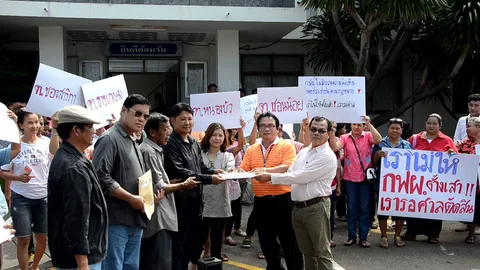 คน 6 ตำบลโวย กฟผ. ไม่พิจารณ์ตั้งเสาไฟ