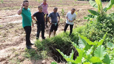 ชาวทุ่งใหญ่เมืองคอน แตกตื่น! แผ่นดินยุบวงกว้าง แจ้งนายกฯท่ายางตรวจสอบ