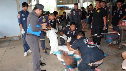 สลด 2 พี่น้องอนุบาล จมน้ำในคลองดับอนาถ ที่บ้านโป่ง 