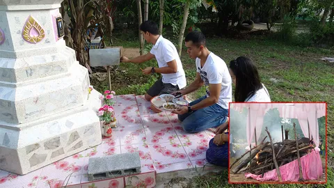 ทำบุญ100 วัน ‘ครูอิ๋ว’ อานิสงส์เผาศพ คนใจบุญสร้างเมรุ 2 ล้าน ให้วัด