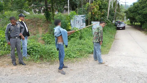 หนุ่มเมียนมาหึงโหด ตั้งวงเหล้าเคลียร์ใจ มีดฟันพี่ชายแท้ๆ คอหวิดขาดดับ