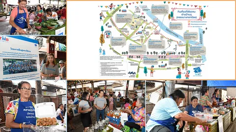 จุดประกายชุมชนร่วมกัน “เปลี่ยน” เพื่อความยั่งยืน คืนชีวิตตลาดไร้คาน ริมคลองบางกอกน้อยกลับมาคึกคัก