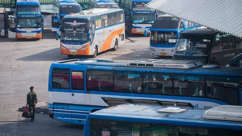 บขส. เพิ่มรถอีก 2 พันเที่ยว รองรับ ปชช. ทยอยกลับเข้า กทม.