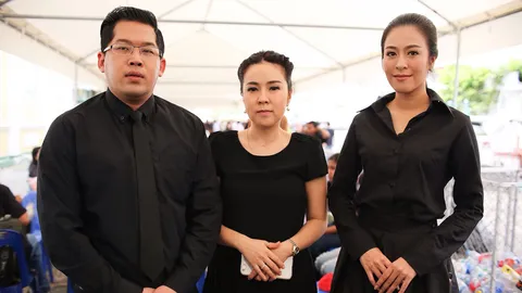 3 ผู้ประกาศข่าว ขอเป็นจิตอาสาทำความดีถวาย ในหลวง ร.9  