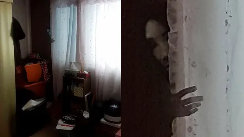 สะพรึง! หนุ่มไอเดียประหลาด เอารูปผีแต่งมุมห้องหวังเซอร์ไพรส์แม่