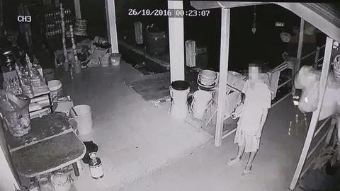 โจรผอม บุกงัดหน้าต่างสหกรณ์ในวัดขอนแก่น ยกตู้บริจาค 2 ใบ สูญร่วมหมื่น