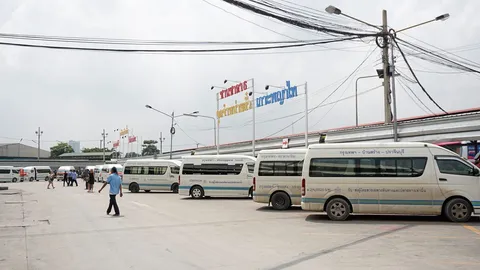 จัดระเบียบรถตู้วันที่ 3 ไร้ปัญหา ทล. เข้าปรับปรุงผิวจราจรชานชาลาหมอชิต