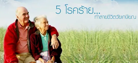 5 โรคร้าย...ทำลายชีวิตวัยเกษียณ