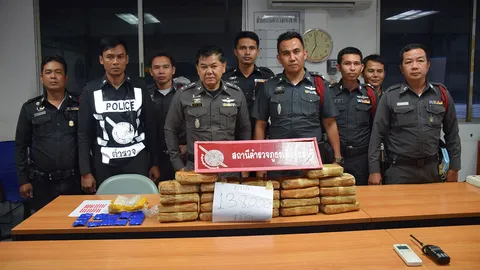 ตร.ชลบุรียึดของยาบ้ากว่า 1 แสนเม็ด เอเย่นต์ไหวตัวทันหลบหนีได้