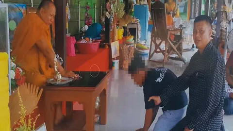 จับได้แล้ว! โจรผอมลักตู้บริจาค สารภาพตระเวนหลายวัด ได้เงินสดใช้ทันที