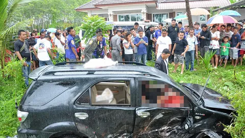 รวบ 2 มือปืนกราดยิงดับ 'ญา ท่าหลา' คนดังท่าศาลา ปมขัดแย้งนักการเมือง