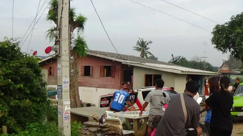 สลด! หนุ่มเทศบาลกับครูสาวอ่างทอง ผูกคอดับ 2 ศพ คาด พิษรักแรงหึง