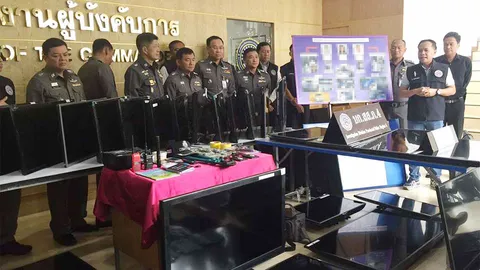 ภาค 4 รวบแก๊งผัวเมีย อ้างเป็นปส. ตระเวนลักทีวี ร.ร.ทั่วอีสาน