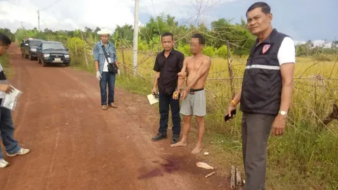 กัญชาพาตาย คนซื้อทะเลาะคนขาย โดนไม้ตอกตะปูฟาด เลือดไหลไม่หยุดดับ 