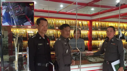 หนุ่มบุกเดี่ยวชิงทอง 2 สลึง กลางเมืองเชียงใหม่ ควบ จยย.หนีลอยนวล 