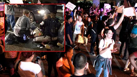 ยิงม็อบเจ็บ1 ล้อมจับนับร้อย